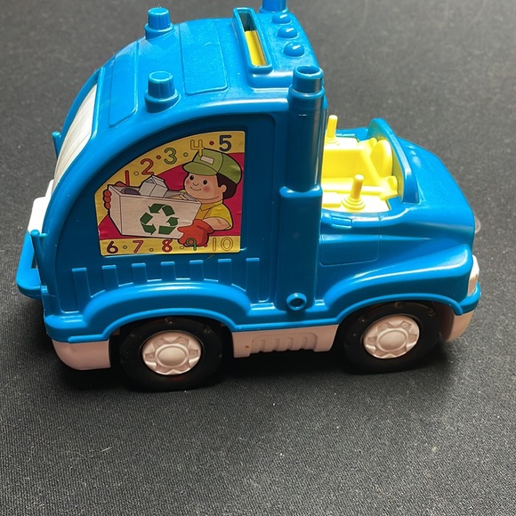 Fisher Price Little People Recycling Garbage Truck Sing n Learn & Zoo Train Toy - Picture 10 of 14